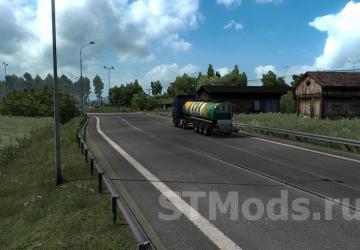 Map Southern Poland version 1.6.2 Fix for Euro Truck Simulator 2 (v1.54.x)
