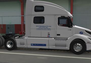 SovTransAvto for Volvo VNL 2019 version 1.0 for Euro Truck Simulator 2 (v1.36.x, - 1.38.x)