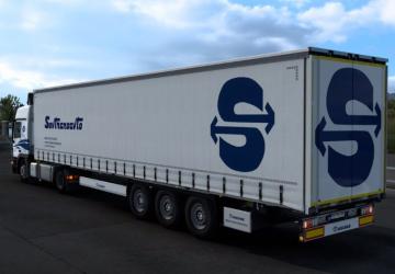 SovTransAvto Mercedes Actros MP2 L Paintjob Combo v1.0 for Euro Truck Simulator 2 (v1.40.x)