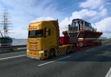 Special Transport Mod - SCS Convoy version 1.0 for Euro Truck Simulator 2 (v1.41.x, 1.42.x)