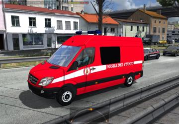 Special Transport in Traffic version 1.0 for Euro Truck Simulator 2 (v1.35.x, 1.36.x)