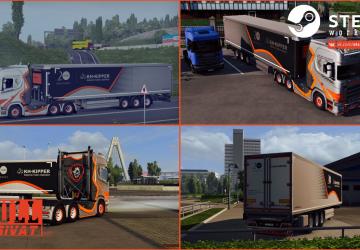 Spoke skin for Scania S + Schwarzmuller version 1.0 for Euro Truck Simulator 2 (v1.36.x)