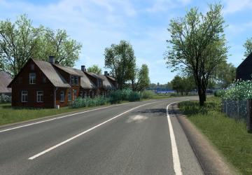 Spring Weather version 4.6 for Euro Truck Simulator 2 (v1.43.x)