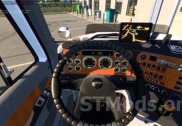 Standard Steering Wheel for Freightliner Century & Columbia C 120 v1.2 for Euro Truck Simulator 2 (v1.49.x.)