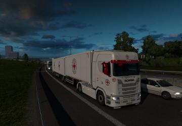 Stop Corona Virus version 1.0 for Euro Truck Simulator 2 (v1.36.x)