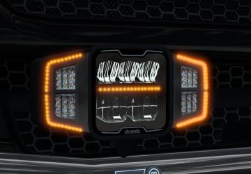 Strands HI-LO LED Lamp Pack version 1.0 for Euro Truck Simulator 2 (v1.46.x)
