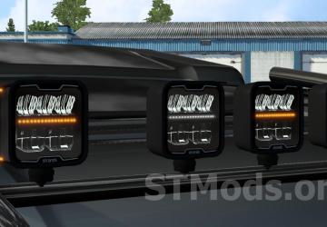 Strands HI-LO LED Lamp Pack version 2.0 for Euro Truck Simulator 2 (v1.48.x)