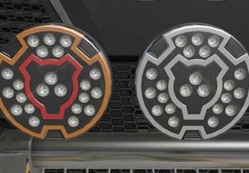 Strands LED Freedom WorkLight Bar version 1.0 for Euro Truck Simulator 2 (v1.48.x)