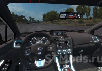 Subaru Impreza WRX STI 2017 version 1.3.1 for Euro Truck Simulator 2 (v1.47.x)