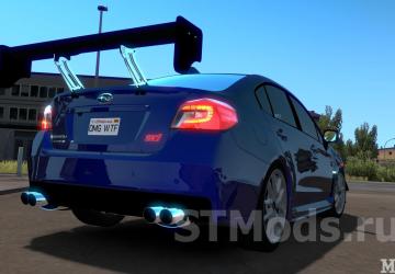 Subaru Impreza WRX STI 2017 version 1.3.3 for Euro Truck Simulator 2 (v1.49.x)