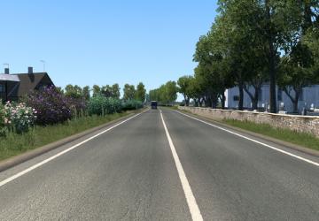 Summer Environment version 4.6 for Euro Truck Simulator 2 (v1.43.x)