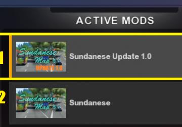 Sundanese Map version 3.0 for Euro Truck Simulator 2 (v1.42.x, 1.43.x)