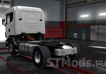 Super Single Tires and Wide Wheels version 1.2 for Euro Truck Simulator 2 (v1.46.x, 1.47.x)