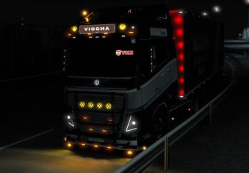LED Lights version 1.0 for Euro Truck Simulator 2 (v1.42.x, 1.43.x)