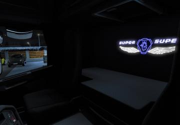 LED Signs for Scania version 1.1 for Euro Truck Simulator 2 (v1.43.x)