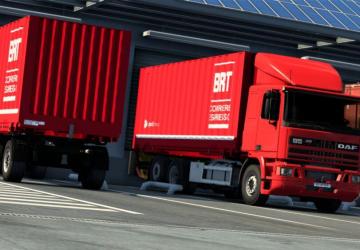 Swap Body Addon For DAF 95 ATI version 1.0 for Euro Truck Simulator 2 (v1.43.x)