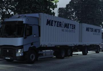 Swap Body Addon For Renault T Range/Premium v1.2 for Euro Truck Simulator 2 (v1.44.x)