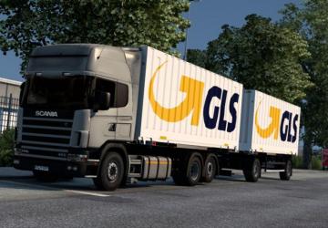 Swap body addon for Scania RJL version 1.0 for Euro Truck Simulator 2 (v1.44.x)