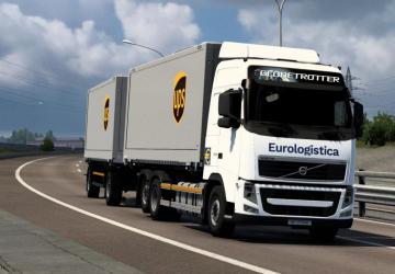 Swap Body Addon For Volvo FH 3rd Generation v1.0 for Euro Truck Simulator 2 (v1.46.x)