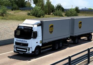 Swap Body Addon For Volvo FH 3rd Generation v1.0 for Euro Truck Simulator 2 (v1.46.x)