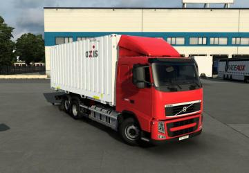 Swap Body Addon For Volvo FH 3rd Generation v1.1 for Euro Truck Simulator 2 (v1.46.x, 1.47.x)