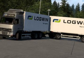 Swap Body Addon For Volvo FHI by Lunin version 1.0 for Euro Truck Simulator 2 (v1.43.x)