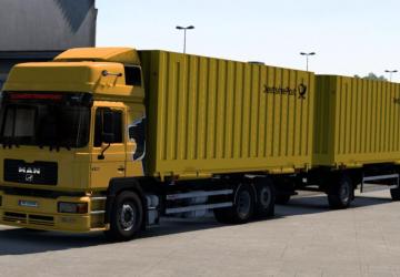 Swap Body Carrier Chassis for MAN F2000 Evo v1.0 for Euro Truck Simulator 2 (v1.43.x)