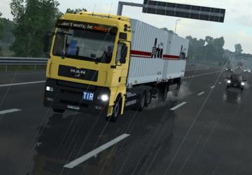 Swap Body Carrier Chassis for MAN TGA version 1.0 for Euro Truck Simulator 2 (v1.43.x)