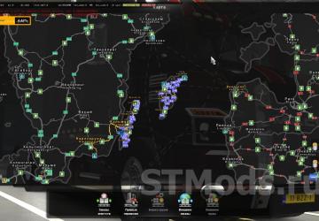 Swedish Islands Map Addon version 1.13 for Euro Truck Simulator 2 (v1.54.x)