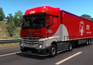 SYG Paintjob Pack version 1.0 for Euro Truck Simulator 2 (v1.35.x)