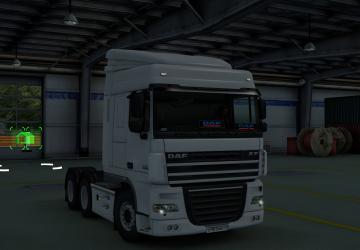 DAF Illuminated Sign version 1.0 for Euro Truck Simulator 2 (v1.37.x, - 1.42.x)