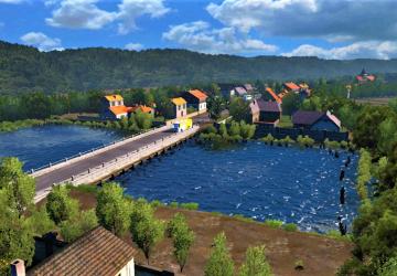 Tamil Nadu Map version 1.0 for Euro Truck Simulator 2 (v1.31.x, - 1.35.x)