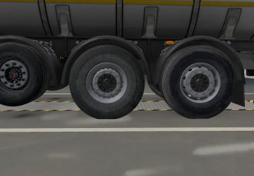 Mud Textures for Tires version 1.0 for Euro Truck Simulator 2 (v1.40.x, 1.41.x)