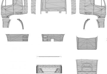 Template for truck and trailers by Schumi v1.1 for Euro Truck Simulator 2 (vВсе)