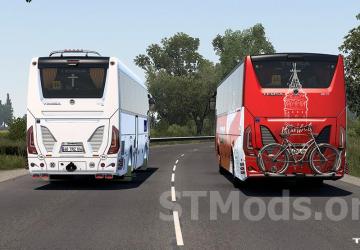 Temsa Safir Plus / HD 13 version 1.7 for Euro Truck Simulator 2 (v1.55.x)