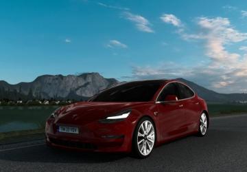 Tesla Model 3 2021 version 1.0 for Euro Truck Simulator 2 (v1.49.x)