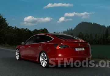 Tesla Model 3 2021 version 1.1 for Euro Truck Simulator 2 (v1.49.x)