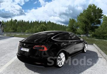 Tesla Model 3 2021 version 1.1 for Euro Truck Simulator 2 (v1.49.x)