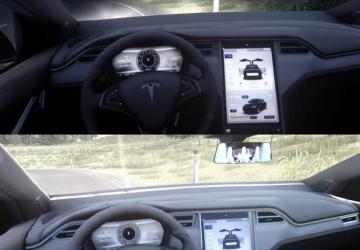 Tesla Model X version 1.0 for Euro Truck Simulator 2 (v1.44.x)