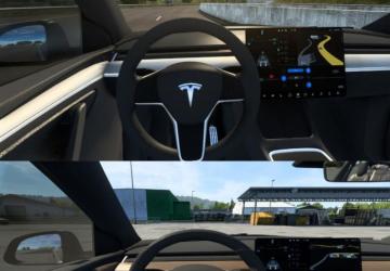 Tesla Model Y 2021 version 1.0 for Euro Truck Simulator 2 (v1.46.x)