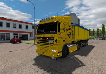 Tinting for DAF XF 105 version 1.0 for Euro Truck Simulator 2 (v1.35.x, 1.36.x)