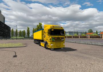Tinting for DAF XF 105 version 1.0 for Euro Truck Simulator 2 (v1.35.x, 1.36.x)