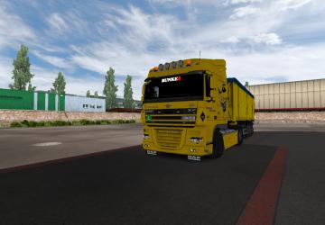 Tinting for DAF XF 105 version 1.0 for Euro Truck Simulator 2 (v1.35.x, 1.36.x)