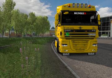 Tinting for DAF XF 105 version 1.0 for Euro Truck Simulator 2 (v1.35.x, 1.36.x)