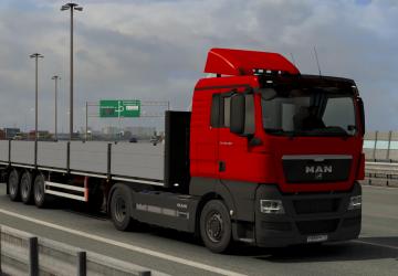 Tinting for MAN TGX Reworked version 1.0 for Euro Truck Simulator 2 (v1.38.x)