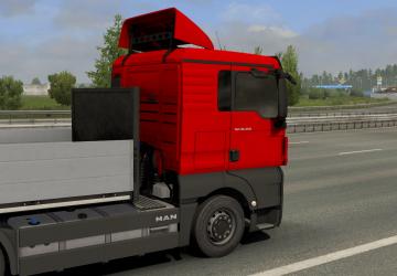 Tinting for MAN TGX Reworked version 1.0 for Euro Truck Simulator 2 (v1.38.x)