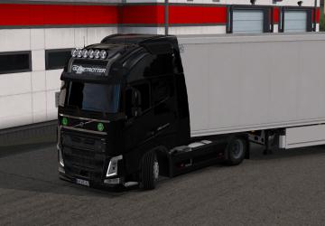 Tint for Volvo FH 2012 version 1.0 for Euro Truck Simulator 2 (v1.35.x, 1.36.x)