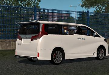 Toyota  Alphard TRD version 0.0.1 for Euro Truck Simulator 2 (v1.39.x, 1.40.x)