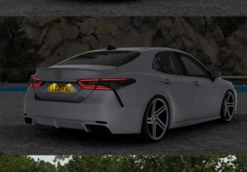 Toyota Camry XSE 2018 version 1.0 for Euro Truck Simulator 2 (v1.45.x)