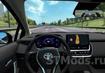 Toyota Corolla 2020 version 1.9 for Euro Truck Simulator 2 (v1.48.x)